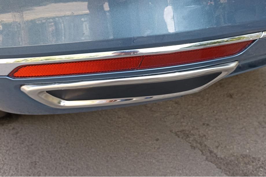 Volkswagen Passat B8 2015-2023 Exhaust tip covers imitation SD/SW (2015-2018, 2 pcs, stainless steel) Photo 10
