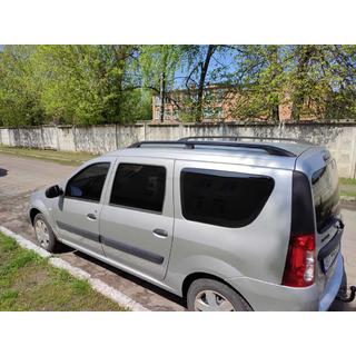 Black Roof Rails Dacia Logan MCV 2004-2014 photo 1