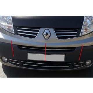 Bumper Grille Trim Covers 2007-2015 (6 pcs, stainless steel) photo 1