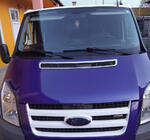 Ford Transit 2000–2014 Chrome Hood Trim (Stainless Steel) photo 4