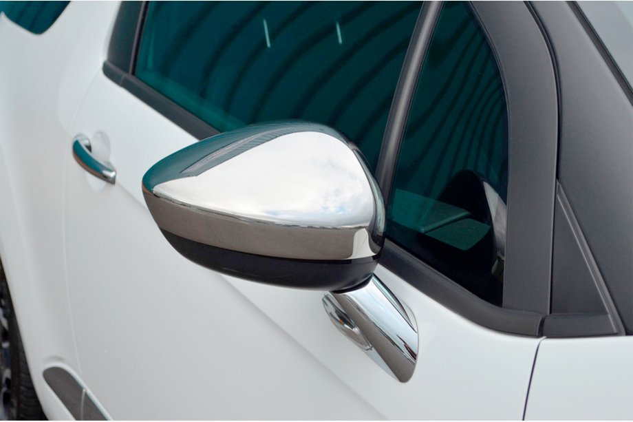 Peugeot RCZ 2010-2015 Mirror Covers (2 pcs, Stainless Steel) Photo 8