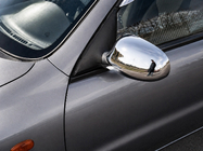 Daewoo Lanos 1998-2017 Chrome Mirror Covers (2 pcs) photo 1