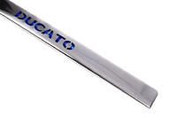 Fiat Ducato 2006-2025 LED Trim Above License Plate (Stainless Steel) Blue LED Lighting photo 3