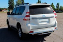 Toyota Land Cruiser Prado 150 2009-2023 Rear Bar AK002-2v1 (Stainless Steel) photo 2