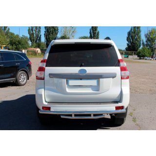 Rear Bar AK002-2v1 (Stainless Steel) Toyota Land Cruiser Prado 150 2009-2023 photo 3