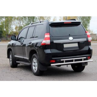 Rear Bar AK002-2v2 (Stainless Steel) Toyota Land Cruiser Prado 150 2009-2023 photo 3