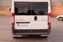 Fiat Ducato 2006-2025 Rear Corner Bars AK003 (2 pcs, stainless steel) photo 2