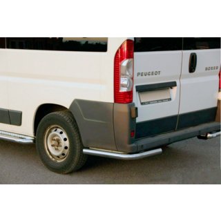 Rear Corner Bars AK003 (2 pcs, stainless steel) Peugeot Boxer 2006-2025 photo 1