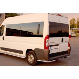 Rear Corner Bars AK003 (2 pcs, stainless steel) Peugeot Boxer 2006-2025 photo 3
