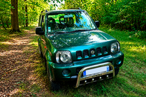 Suzuki Jimny 1998-2018 Bull Bar QT006 (Stainless Steel) photo 1