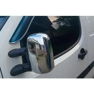 Chrome Mirror Covers (2 pcs, plastic) photo 3