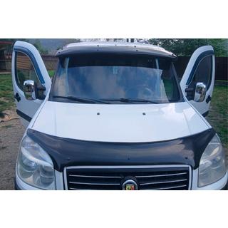 Chrome Mirror Covers (2 pcs, plastic) Fiat Doblo I 2001-2005 photo 4