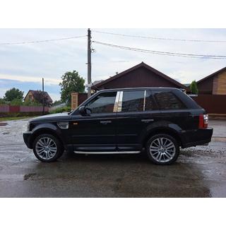 Stainless Steel Door Pillar Trim Range Rover Sport 2005-2013 photo 2