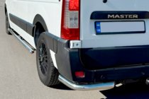Renault Master 2011-2023 Rear Corner Bars AK003 (2 pcs, stainless steel) photo 6
