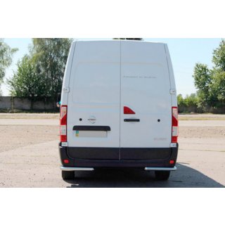 Rear Corner Bars AK003 (2 pcs, stainless steel) Opel Movano 2010-2021 photo 4