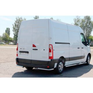 Rear Corner Bars AK003 (2 pcs, stainless steel) Opel Movano 2010-2021 photo 3