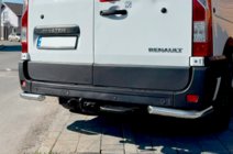 Nissan NV400 2010-2024 Rear Corner Bars AK003 (2 pcs, stainless steel) photo 4