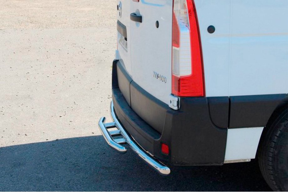 Renault Master 2011-2023 Rear Bar AK011 (Stainless Steel) Image