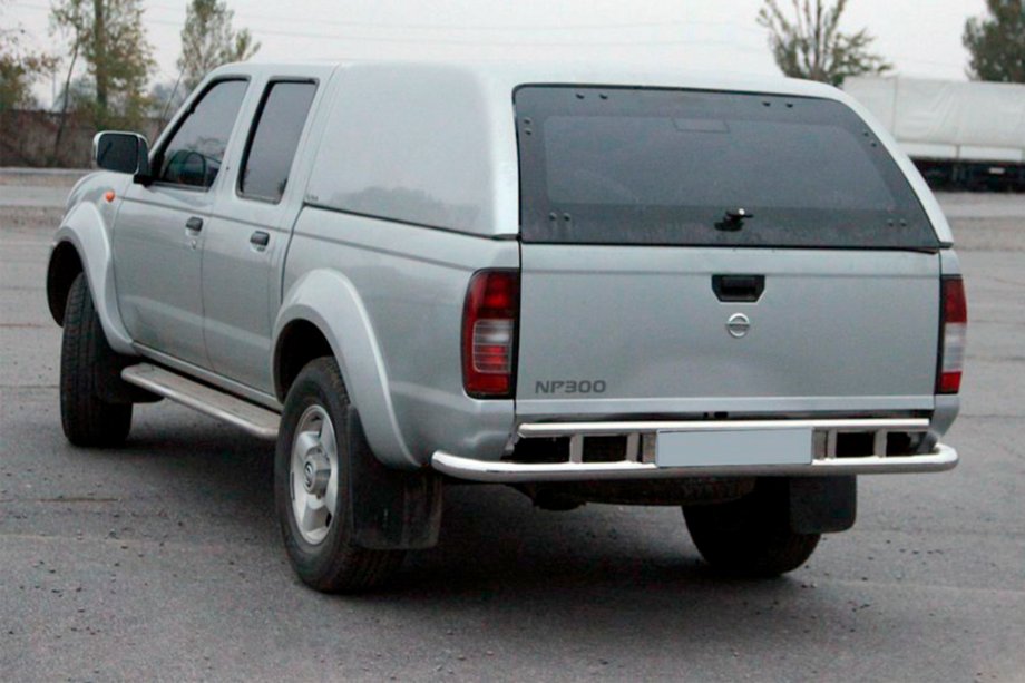 Nissan NP300 1999-2015 Rear Guard AK004 (Stainless Steel) Image