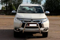 Mitsubishi Pajero Sport 2015- Bull Bar WT022 Stainless Steel photo 2