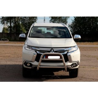 Bull Bar WT022 Stainless Steel Mitsubishi Pajero Sport 2015- photo 2