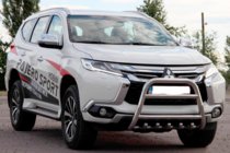 Mitsubishi Pajero Sport 2015- Bull Bar WT008 (Stainless Steel) photo 2