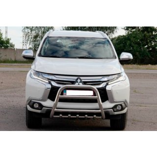 Bull Bar WT008 (Stainless Steel) Mitsubishi Pajero Sport 2015- photo 1