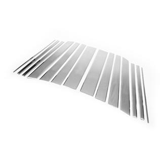 Stainless Steel Door Pillar Trim (14 pcs) Range Rover III L322 2002-2012 photo 4