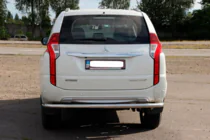 Mitsubishi Pajero Sport 2015- Rear Guard AK005 (Stainless Steel) photo 2