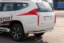 Mitsubishi Pajero Sport 2015- Rear Guard AK005 (Stainless Steel) photo 1