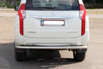 Mitsubishi Pajero Sport 2015- Rear Guard AK005 (Stainless Steel) photo 4