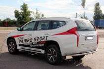 Mitsubishi Pajero Sport 2015- Rear Guard AK005 (Stainless Steel) photo 5