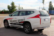 Mitsubishi Pajero Sport 2015- Rear Guard AK005 (Stainless Steel) photo 5