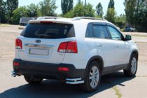 Kia Sorento II XM 2009-2014 Rear Double Corner Bars AK003-Double (Stainless Steel) photo 4