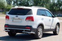 Kia Sorento II XM 2009-2014 Rear Bar AK003-2 (Stainless Steel) photo 4