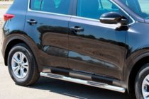 Kia Sportage 2015-2021 Side Bars BB002 (2 pcs, stainless steel) photo 4