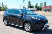 Kia Sportage 2015-2021 Side Bars BB001 (2 pcs, stainless steel) photo 4