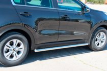 Kia Sportage 2015-2021 Side Bars BB001 (2 pcs, stainless steel) photo 2