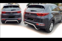 Kia Sportage 2015-2021 Rear Guard AK007 (Stainless Steel) photo 1