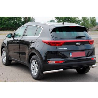 Rear Corner Protection AK003 (Stainless Steel) Kia Sportage 2015-2021 photo 3