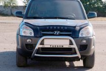 Hyundai Tucson JM 2004- Bull Bar WT025 (Stainless Steel) photo 1