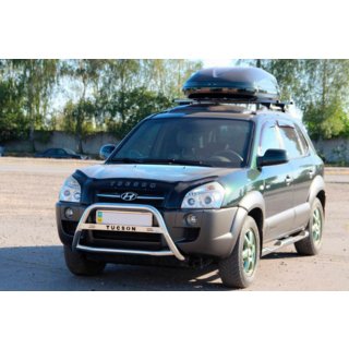 Bull Bar WT025 (Stainless Steel) Hyundai Tucson JM 2004- photo 2