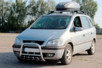 Opel Zafira A 1998-2005 Bull Bar QT006 (Stainless Steel) photo 2