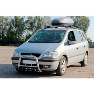 Bull Bar QT006 (Stainless Steel) Opel Zafira A 1998-2005 photo 2