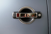 Fiat Doblo I 2005-2010 Chrome Door Handle Covers (4 pcs, Stainless Steel) photo 1