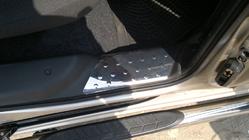 Fiat Doblo I 2005-2010 Interior door sill covers (Omsa, stainless steel) photo 4