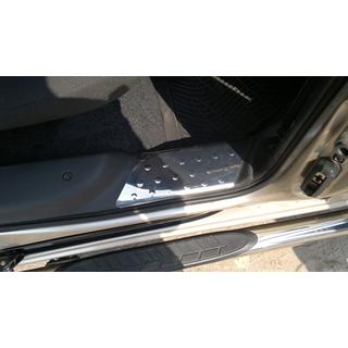 Interior door sill covers (Omsa, stainless steel) photo 4