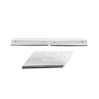 Interior door sill covers (Omsa, stainless steel) photo 2
