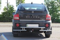 SsangYong Action 2005-2018 Rear Guard AK005-2 (Stainless Steel) photo 2