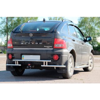 Rear Guard AK005-2 (Stainless Steel) SsangYong Action 2005-2018 photo 3